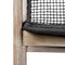 Armen Living Sachi and Brighton 5 Piece Dining Set in Light Eucalyptus Wood with Charcoal Rope 840254332393 - alternate 4